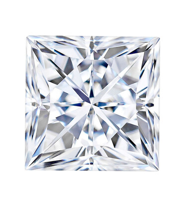 Princess Moissanite Single Stones $/Piece