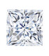 Princess Moissanite Single Stones $/Piece