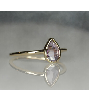 ROSE CUT SAPPHIRE RING