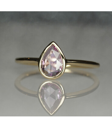 ROSE CUT SAPPHIRE RING