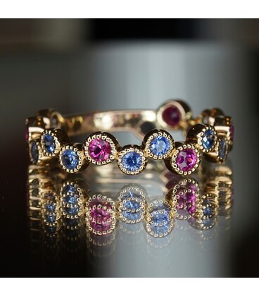 ‘Tiny Bubbles’ Stacker Ring