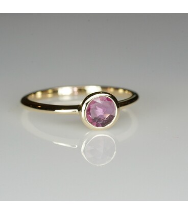 ROSE CUT SAPPHIRE RING