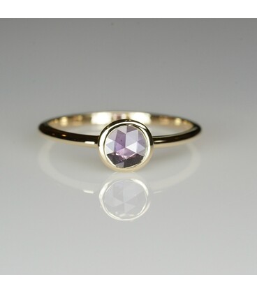 ROSE CUT SAPPHIRE RING