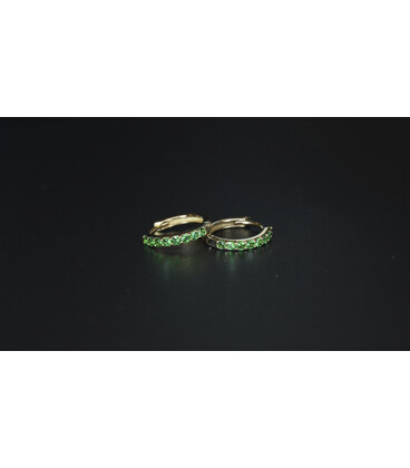 Hinged Hoop "Huggie" Earrings