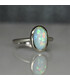 Rose Cut Opal Ring