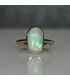 Rose Cut Opal Ring