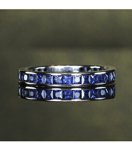 'Classic' Sapphire Stacker Eternity Ring